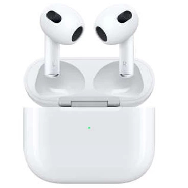 خرید هدفون بلوتوثی اپل AirPods 3 | صدای سهبعدی، باتری ۳۰ ساعته و طراحی مقاوم