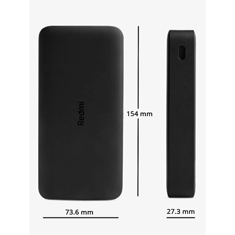 قیمت و خرید اینترنتی پاوربانک شیائومی مدل Redmi ظرفیت 20000 میلی آمپر اصل