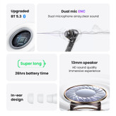 خرید هندزفری بیسیم یوسمز مدل XD19 | بلوتوث 5.3، ENC، باتری ۲۶ ساعته