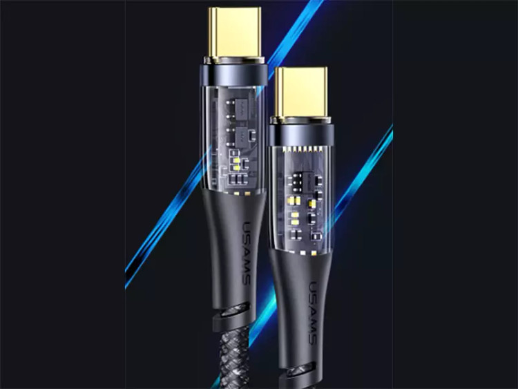 کابل تبدیل TYPE-C به TYPE-C یوسمز مدل SJ574 100W