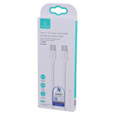 کابل شارژر دو سرتایپ سی یوسمز مدل US-SJ613