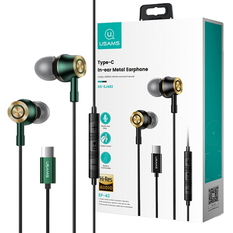 هندزفری تایپ سی یوسامز US-EP482