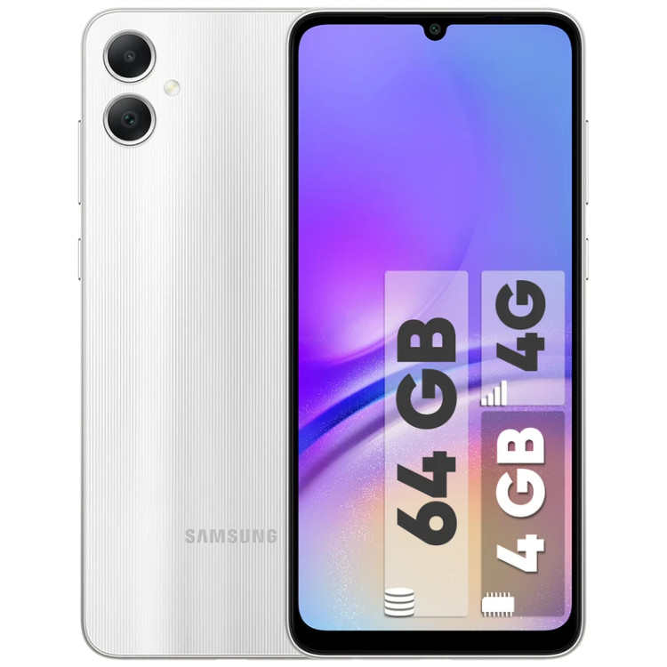 گوشی سامسونگ A05 | حافظه 64 و رم 4 گیگابایت