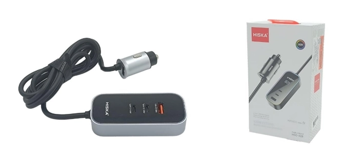 شارژر فندکی هیسکا مدل HCC-328