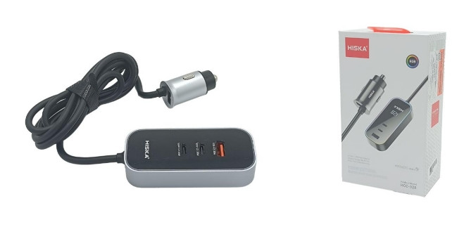 شارژر فندکی هیسکا مدل HCC-328