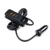 شارژر فندکی 120 وات 4 پورت هیسکا HISKA HCC-327