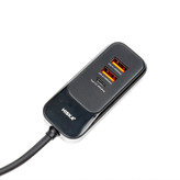 شارژر فندکی 120 وات 4 پورت هیسکا HISKA HCC-327