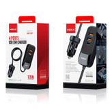 شارژر فندکی 120 وات 4 پورت هیسکا HISKA HCC-327