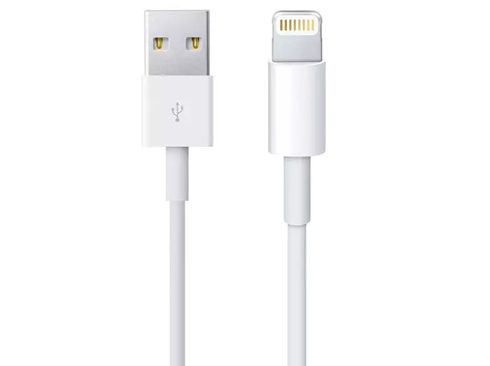 کابل شارژ USB-A به Lightning مخصوص آیفون های 7 تا XS