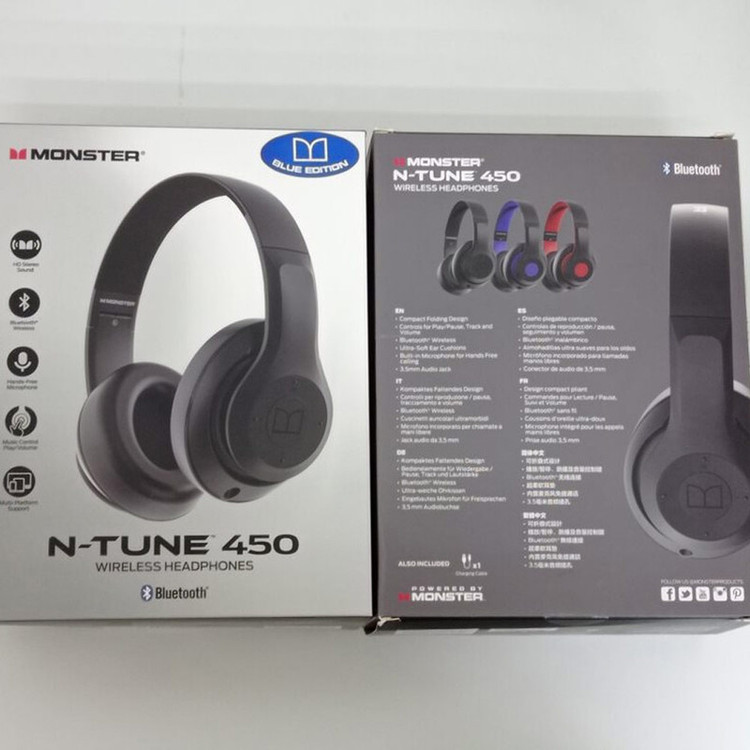 هدفون بلوتوث مانستر مدل N-Tune450