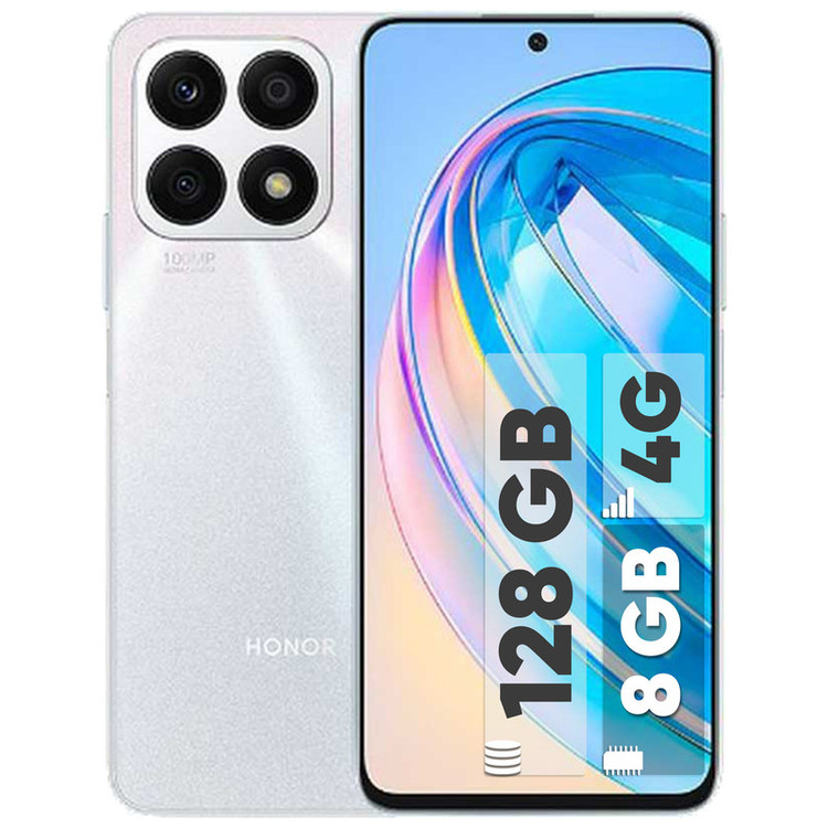 گوشی موبایل آنر مدل X8a دو سیمکارت – ظرفیت 128 گیگابایت و رم 8 گیگ – دوربین 108 مگاپیکسلی، نمایشگر AMOLED