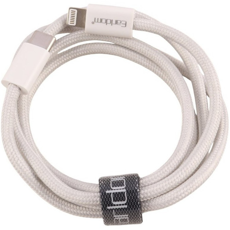 کابل تبدیل فست شارژ Type-c به Lightning برند Earldom مدل EC-196C-L