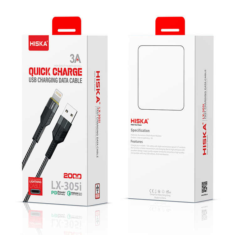 کابل شارژر هیسکا مدل LX-305