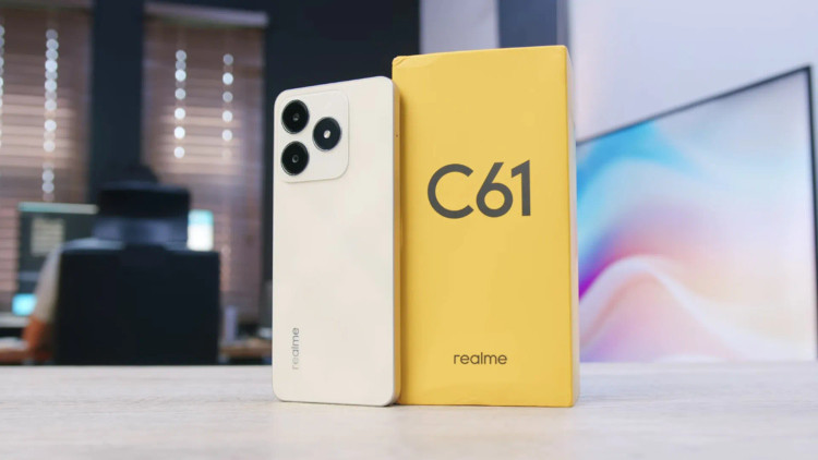 گوشی Realme C61 دو سیم کارت 128 گیگابایت رم 6 گیگابایت