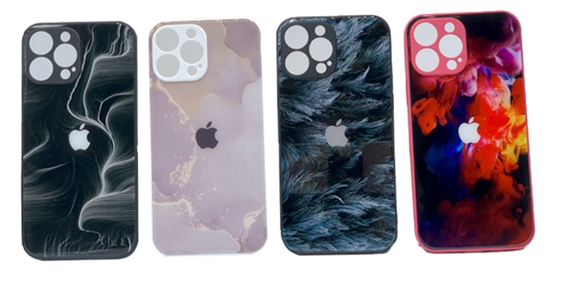 قاب محافظ آیفون مدل Art Color طرح هنری مرمری مناسب برای iPhone