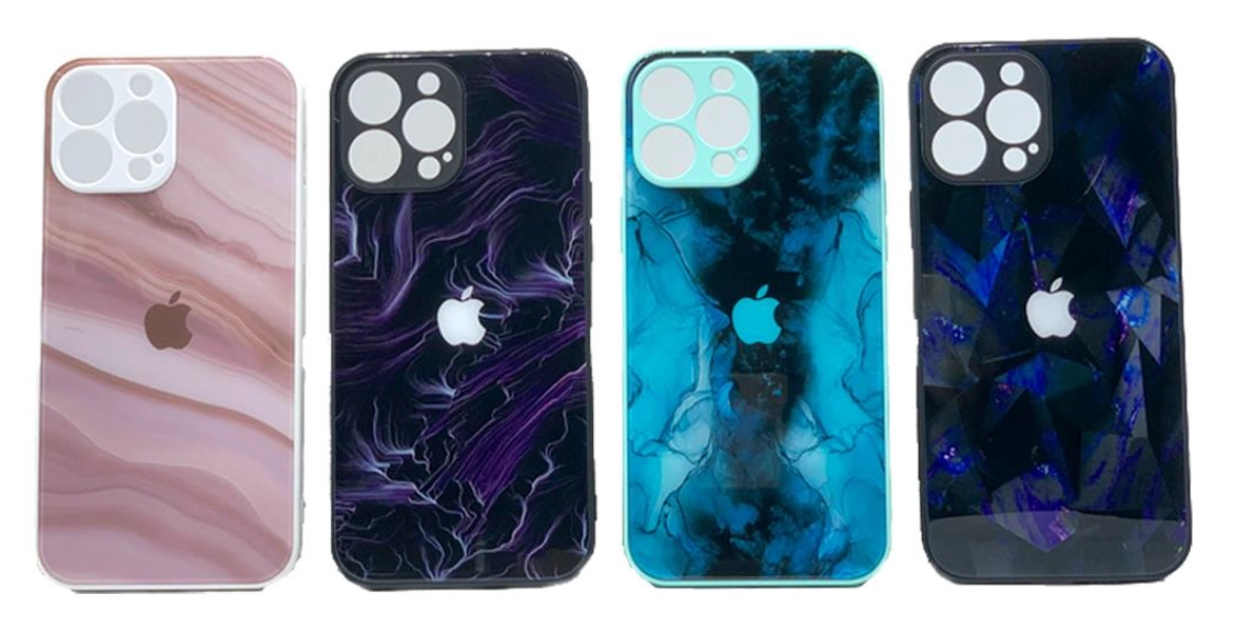 قاب محافظ آیفون مدل Art Color طرح هنری مرمری مناسب برای iPhone