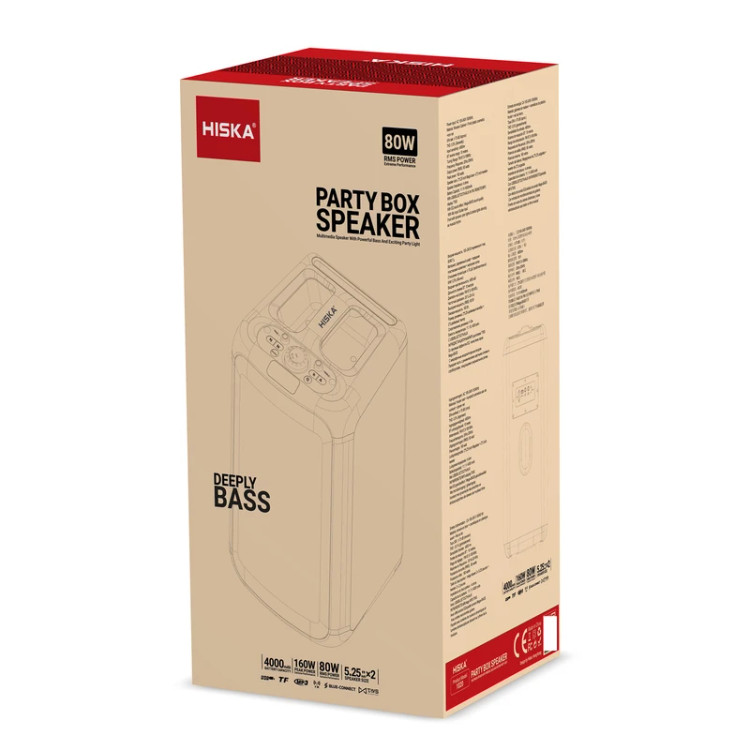 اسپیکر بلوتوثی هیسکا مدل 1020