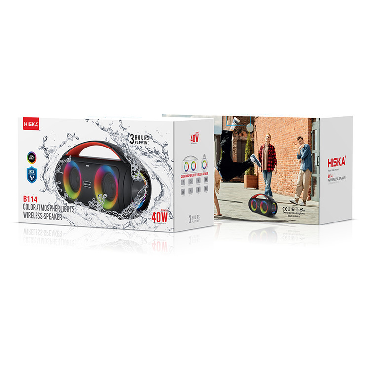 اسپیکر بلوتوثی هیسکا مدل B114