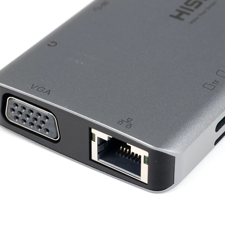 هاب 11 پورت USB-C هیسکا مدل HR-55