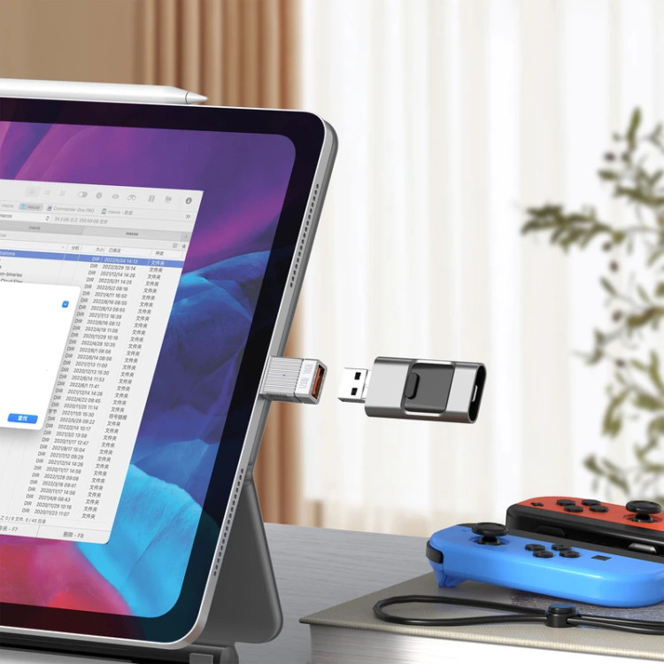 مبدل OTG لایتنینگ به USB-A هیسکا مدل H10