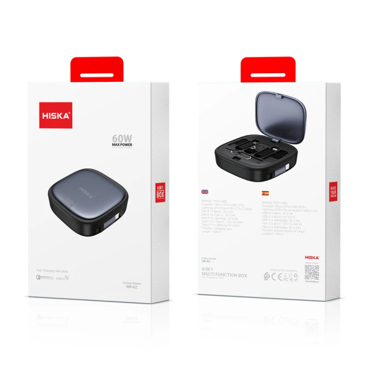 مجموعه لوازم جانبی موبایل هیسکا مدل HR-02