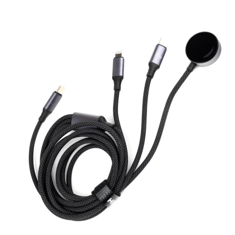 کابل شارژ سه سر هیسکا مدل LX-31