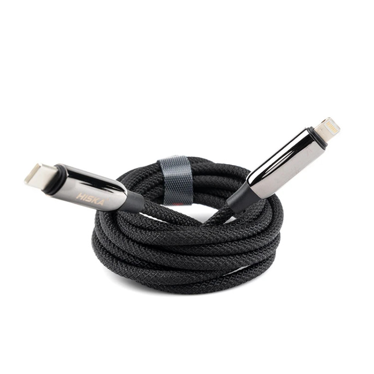 کابل تبدیل USB-C به لایتنینگ هیسکا مدل LX-16CL طول 1.8 متر