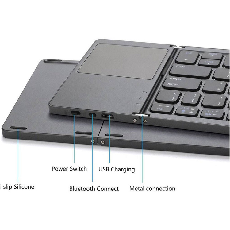 خرید کیبورد بلوتوثی تاشو مدل B033