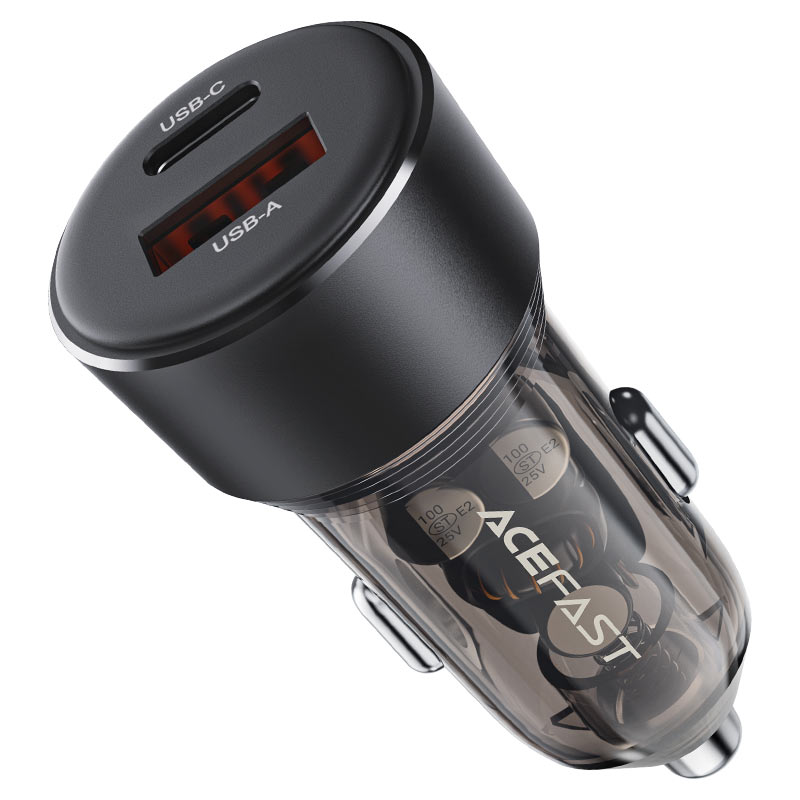 قیمت و خرید شارژر فندکی Acefast مدل B12 توان 60 وات