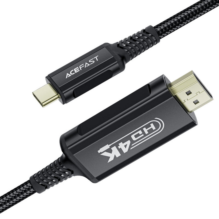قیمت و خرید کابل HDMI به Type-C ایس فست مدل C1-10 طول 1.8 متر