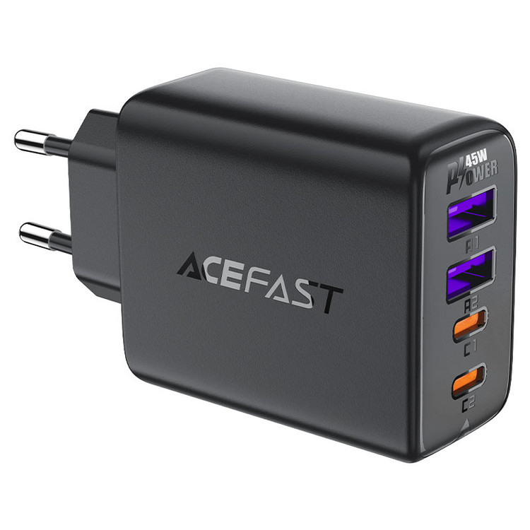 قیمت و خرید شارژر دیواری ایس فست Acefast A61 PD45W GaN