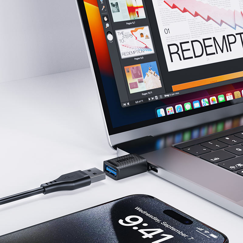 خرید مبدل Acefast J1 USB-A به USB-C