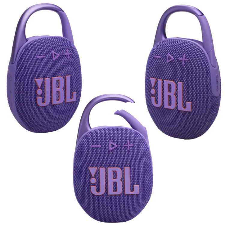 اسپیکر قابل حمل جیبیال JBL Clip 5 با طراحی گیره کارابین مقاوم