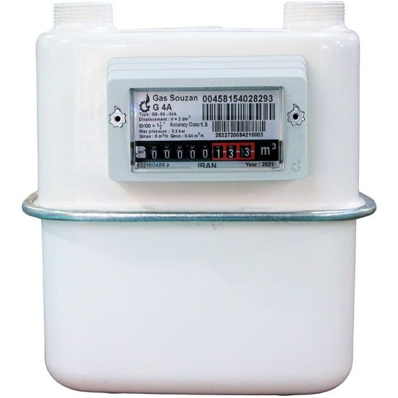 کنتور گاز دیافراگمی گازسوزان مدل G4 - خرید آنلاین