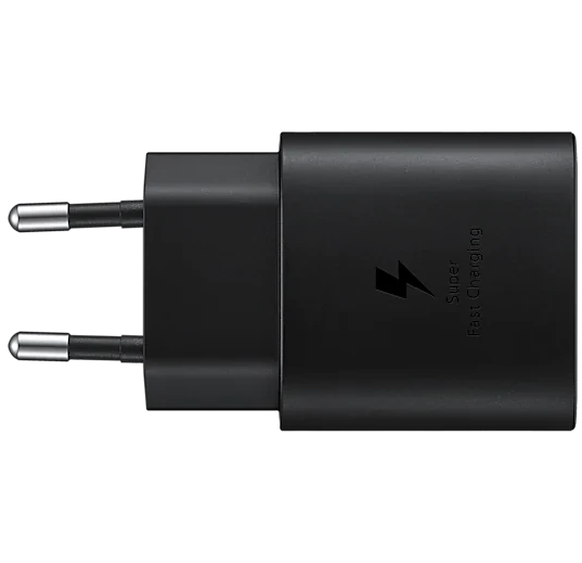 شارژر سامسونگ 25 وات دو پین بدون کابل اصل