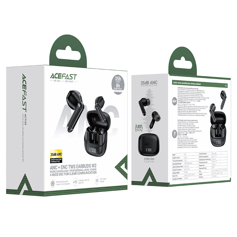 هندزفری بلوتوثی Acefast W2 ANC+ENC