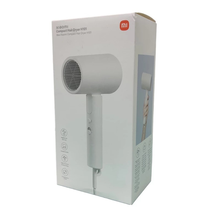سشوار مسافرتی شیائومی مدل Compact Hair Dryer با طراحی تاشو و فناوری یون منفی