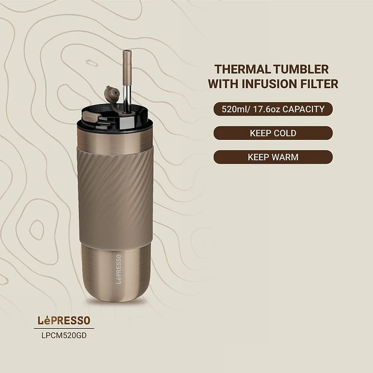 ماگ حرارتی لپرسو مدل LPCM520 ظرفیت 520 میلیلیتر