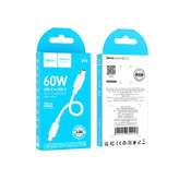 کابل USB-C هوکو مدل X96 طول ۲۵ سانتیمتر توان ۶۰ وات