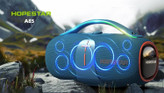 اسپیکر همراه هوپاستار مدل A85 با صدای قدرتمند، لایت RGB و مناسب مهمانیها