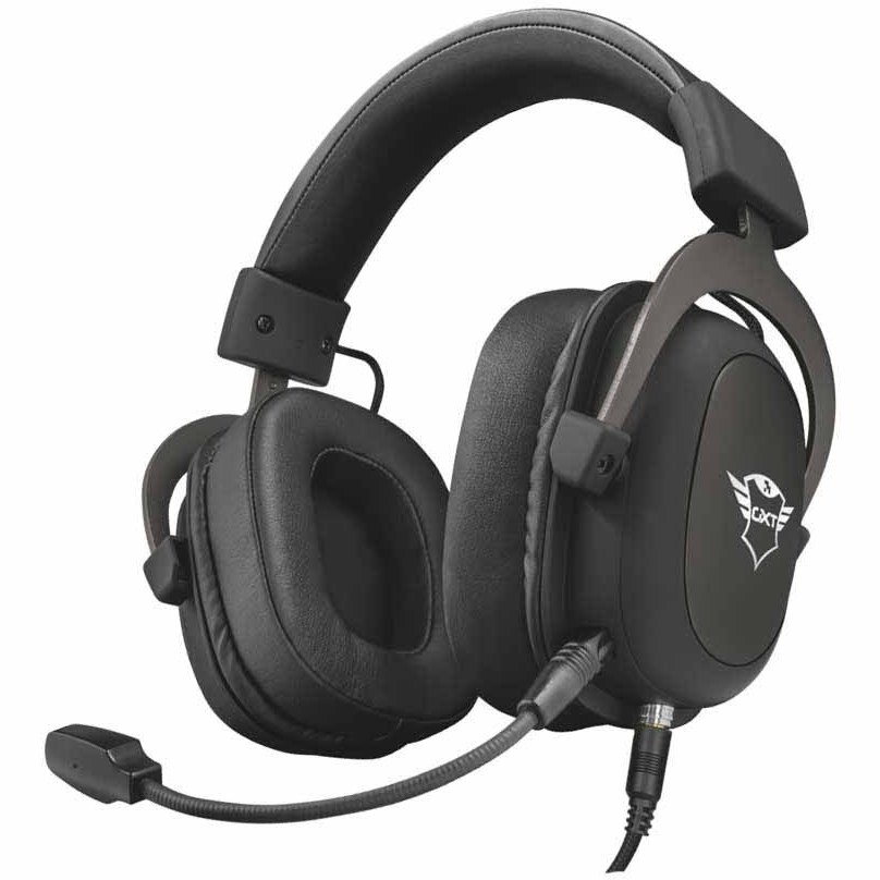 هدفون گیمینگ Trust GXT 414 Zamak – صدای قدرتمند و راحتی بی‌نظیر برای گیمرها