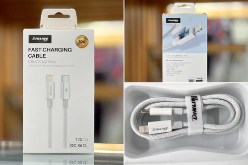 کابل شارژ Lightning به USB-C مدل DC86CL 30W