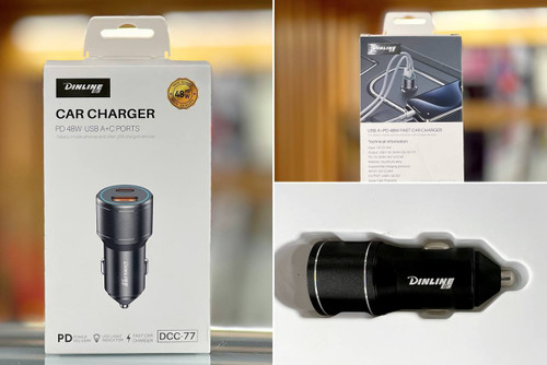 شارژر فندکی خودرو DINLINE DCC-77