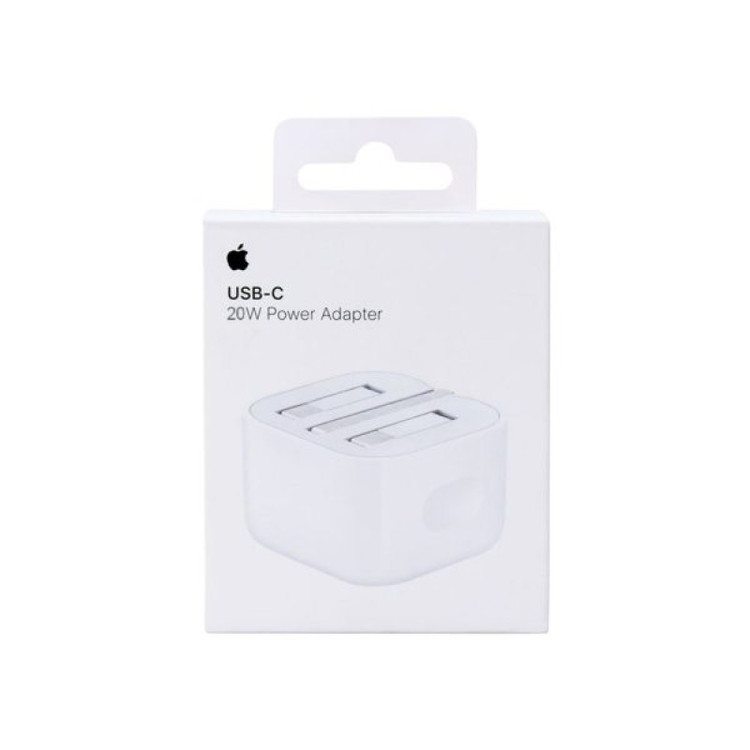 شارژر اپل 20 وات سه پین بدون کابل اصل