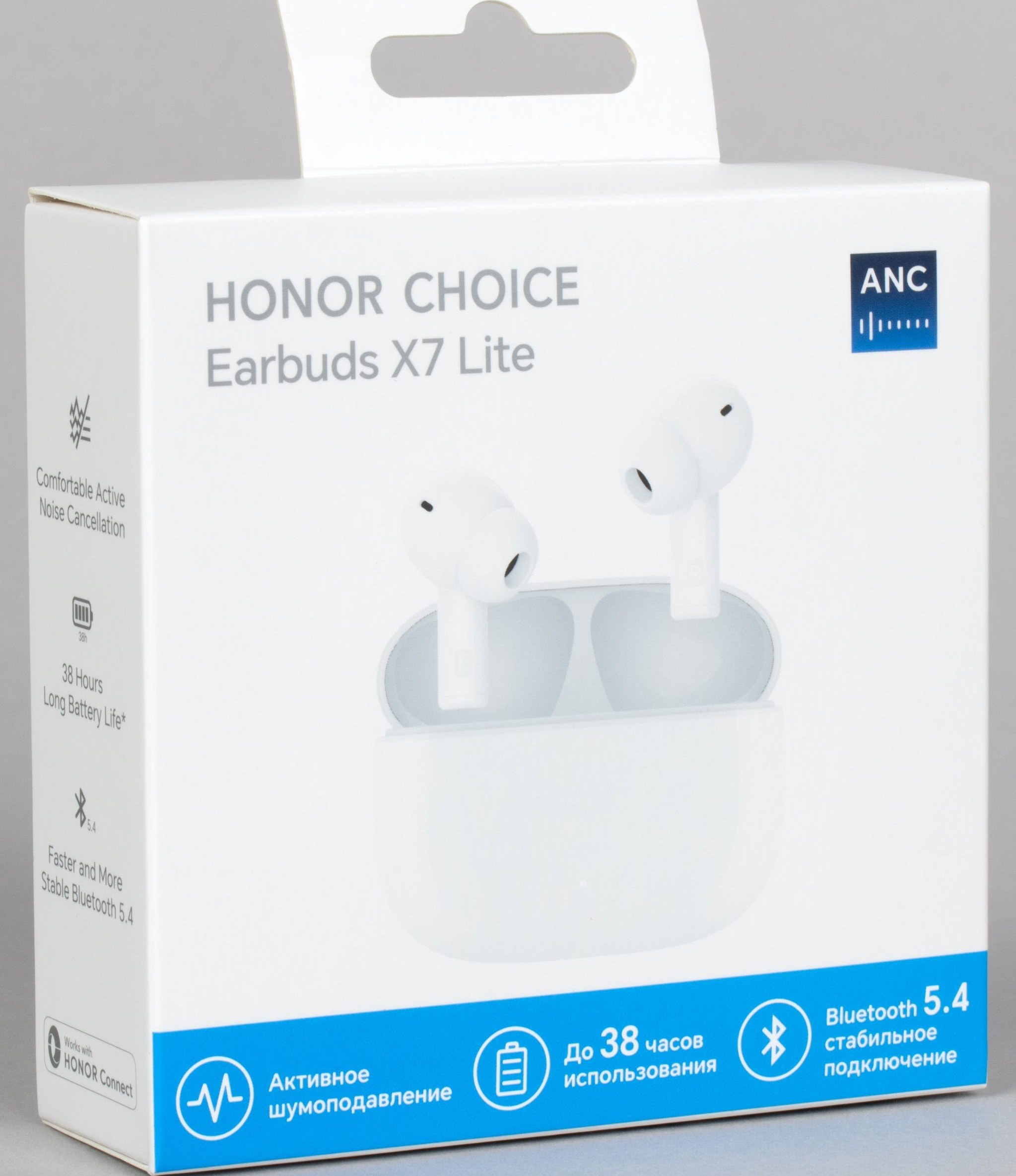 هندزفری بیسیم Honor Choice X7 Lite | نویز کنسلینگ ANC + بلوتوث 5.4 و شارژدهی 38 ساعت