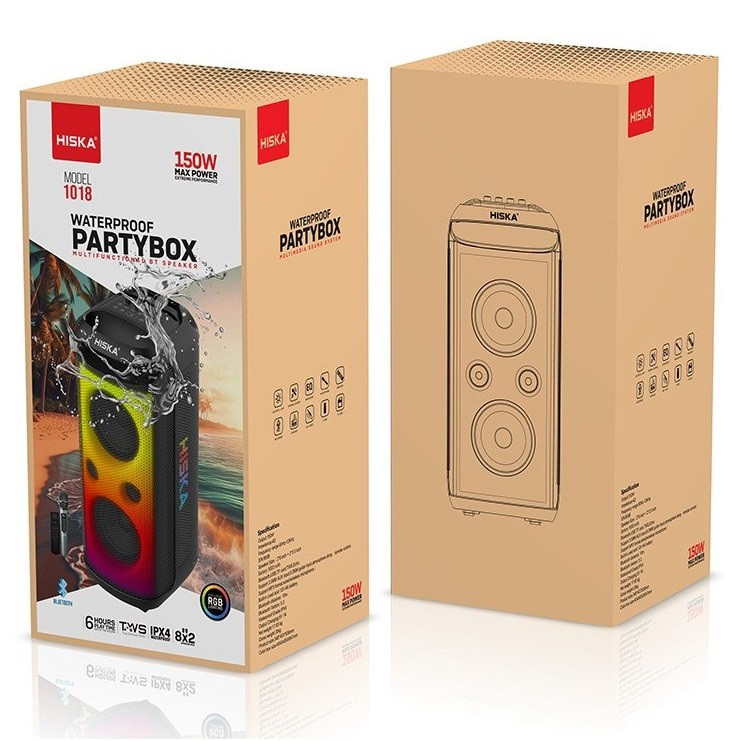 اسپیکر هیسکا مدل Party Box 1018