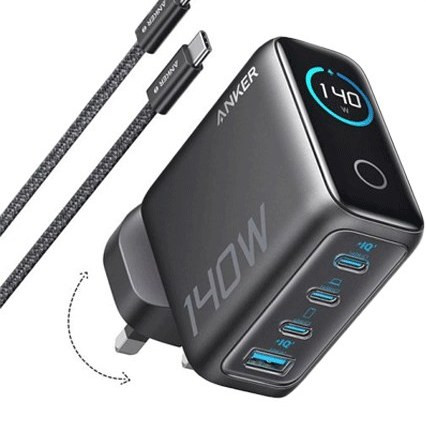 شارژر 140 وات انکر 4 پورت مدل B2697