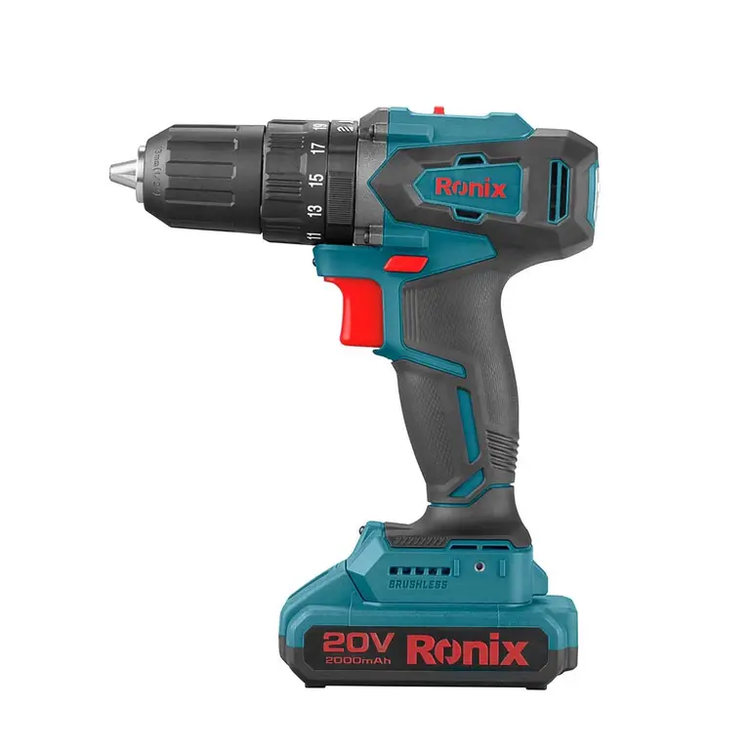 کیت دریل پیچ گوشتی چکشی شارژی رونیکس مدل 8900K