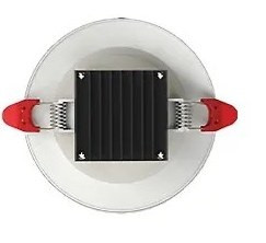 چراغ پنلی SMD توکار 9 وات دایره ای پارس شعاع توس مدل دیپاریس