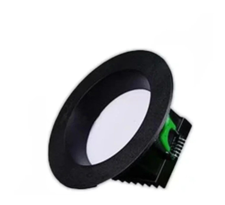 چراغ پنلی SMD توکار ۷ وات دایره ای بدنه مشکی پارس شعاع توس مدل دیپاریس